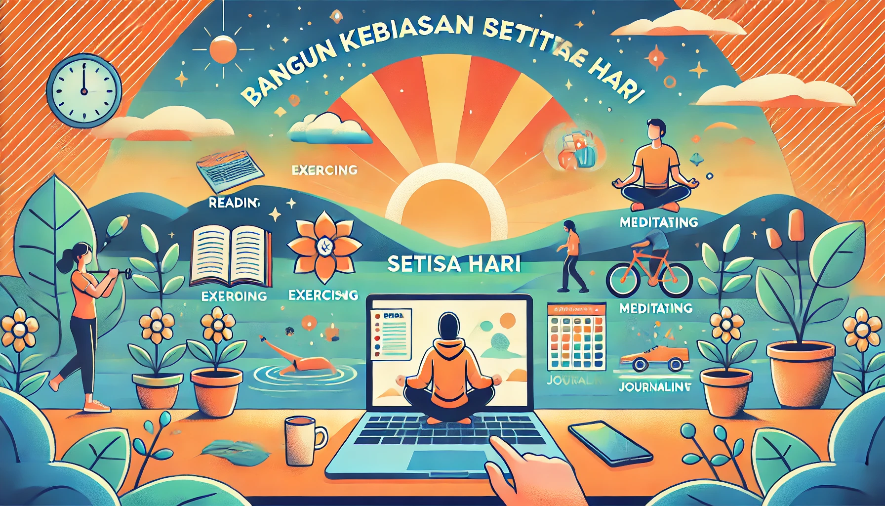 Bangun Kebiasaan Positif Setiap Hari