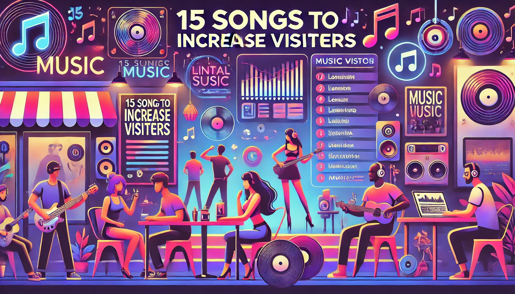 15 Lagu Meningkatkan Pengunjung