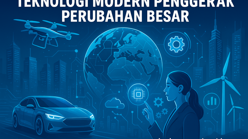 Teknologi Modern Penggerak Perubahan Besar