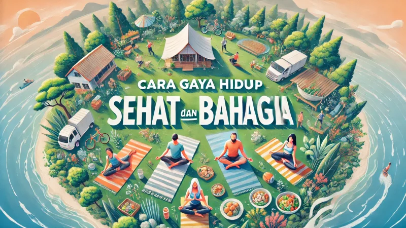 Cara Gaya Hidup Sehat dan Bahagia