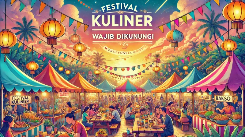 Festival Kuliner Wajib Dikunjungi