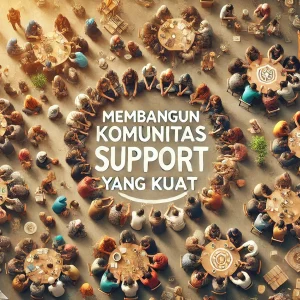 Membangun Komunitas Support yang Kuat