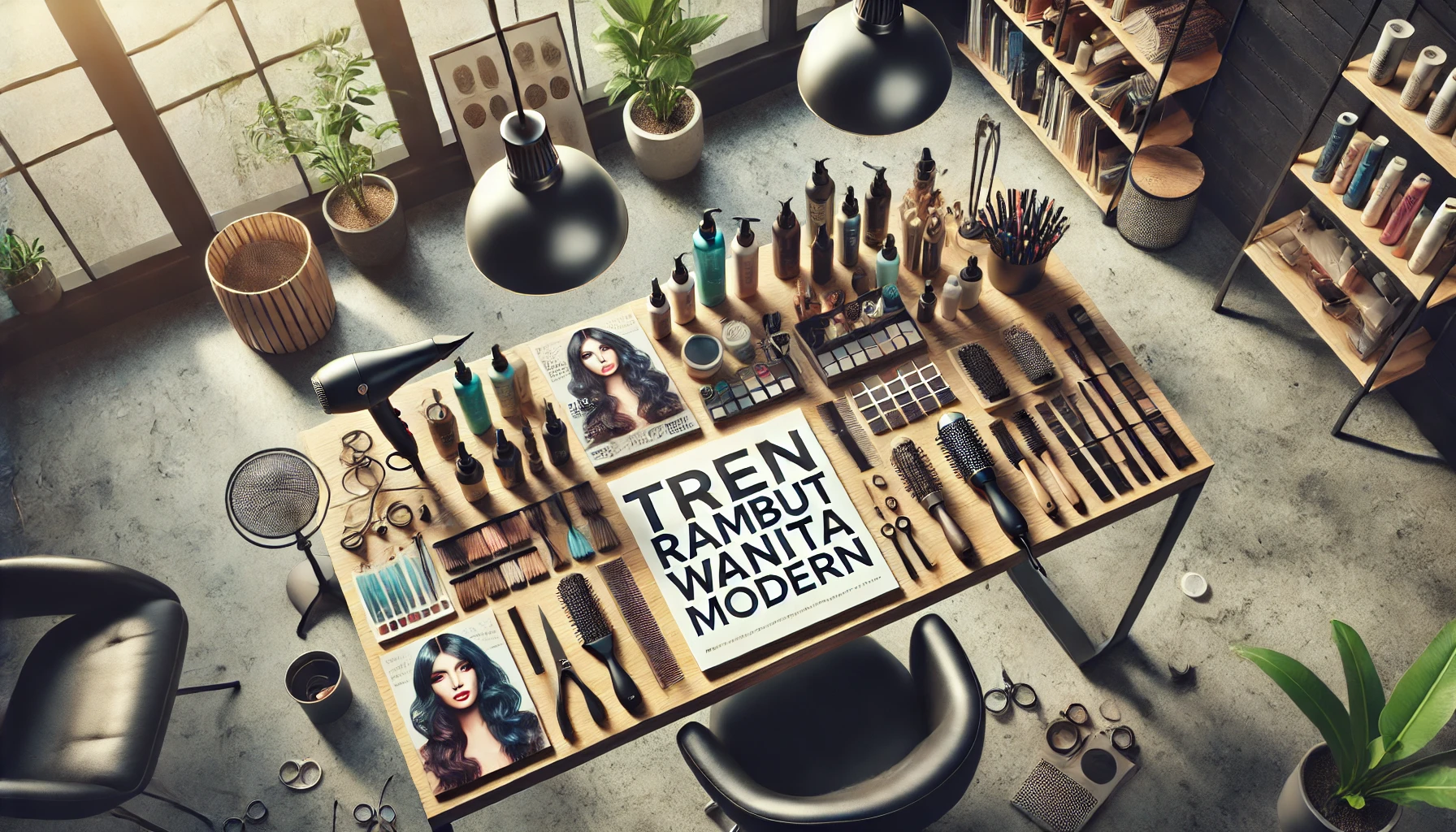 Tren Rambut Wanita Modern