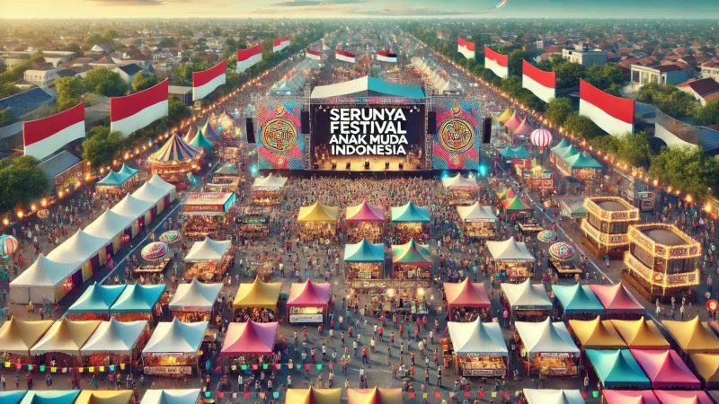 Serunya Festival Anak Muda Indonesia