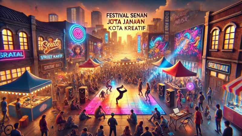 Festival Seni Jalanan di Kota Kreatif